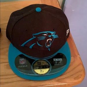 Carolina panthers fitted hat 7 1/8